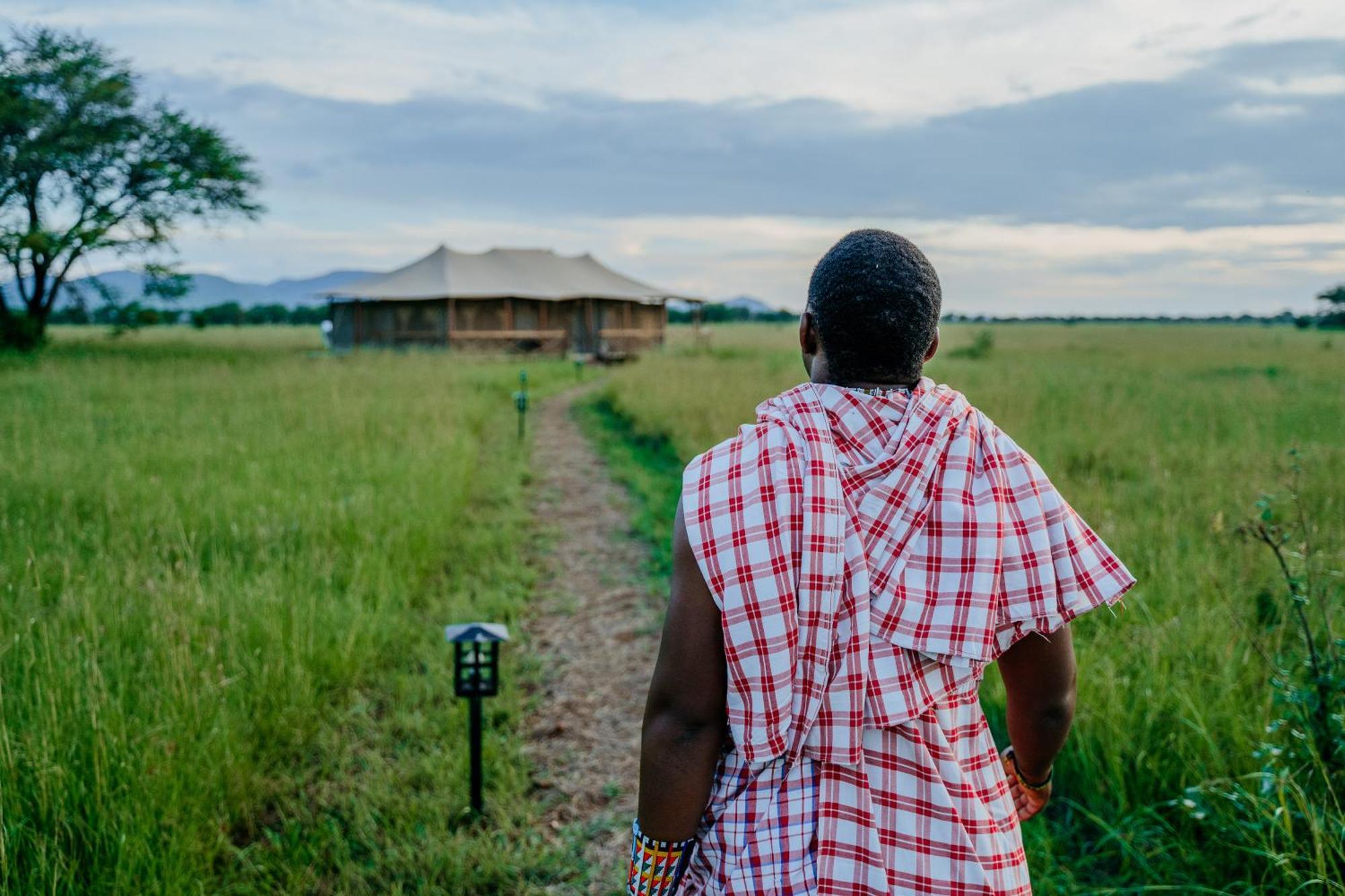 ホテル Zawadi Camp セレンゲティ エクステリア 写真